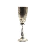 A Continental 835 standard silver goblet,