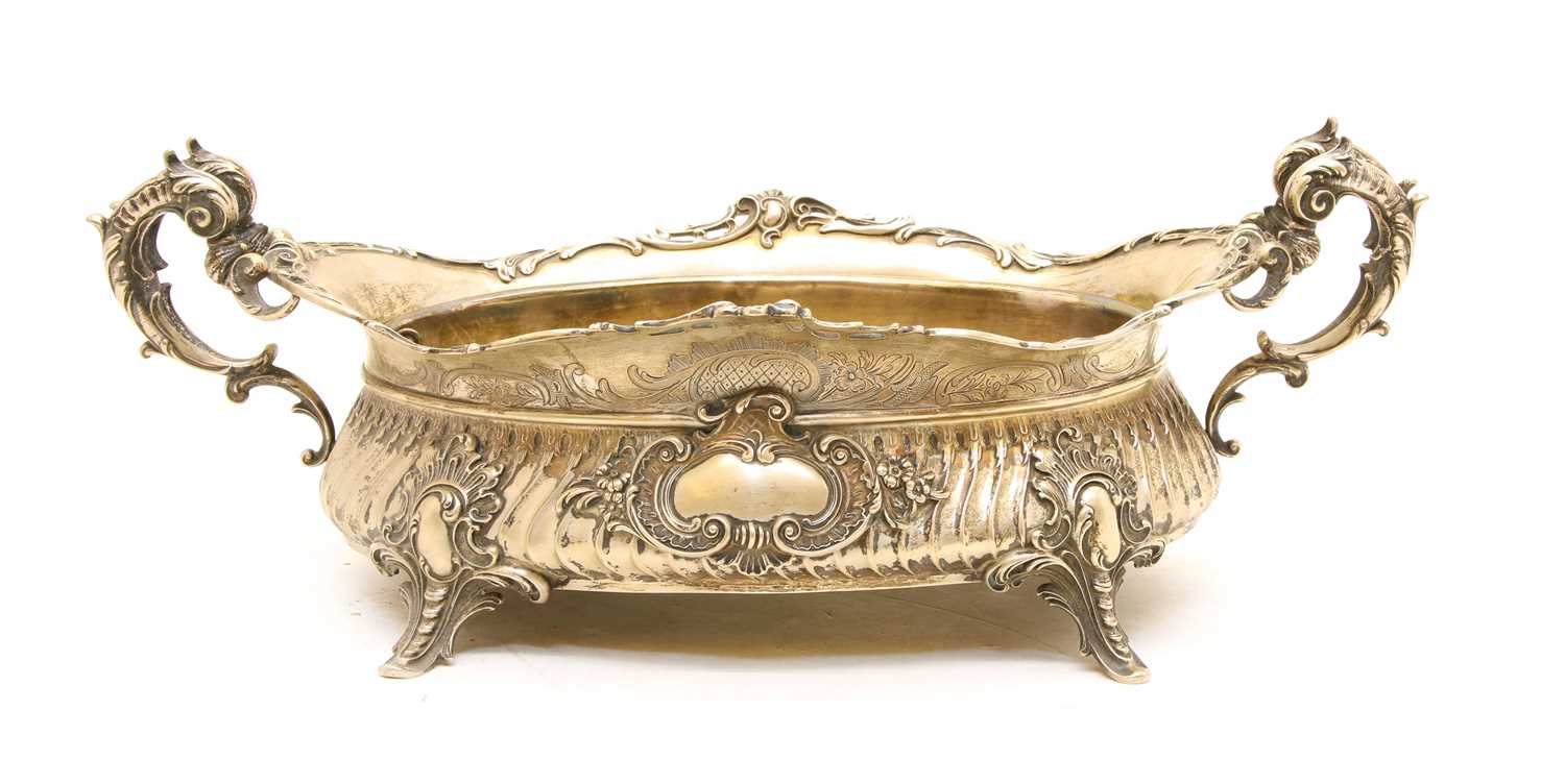 A German silver serving dish, - Image 2 of 2