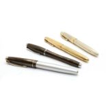 A Sheaffer Legacy fountain pen in sterling silver,