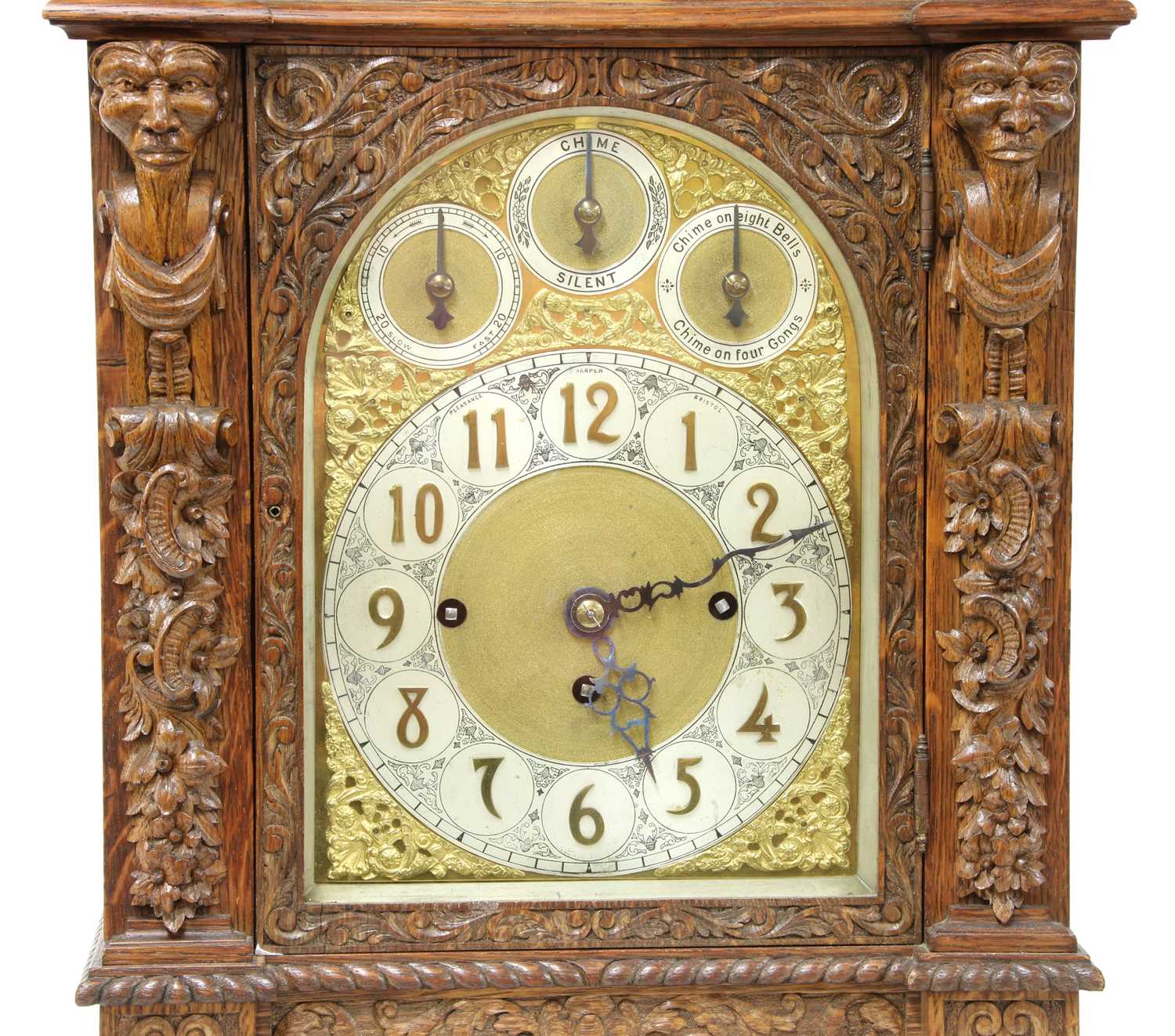 A musical bracket clock, - Image 2 of 6