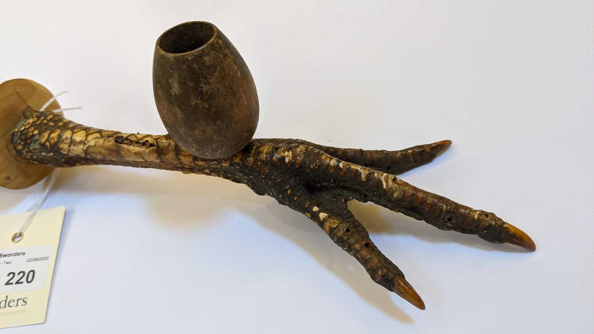 An Australian claw pipe, - Bild 13 aus 28