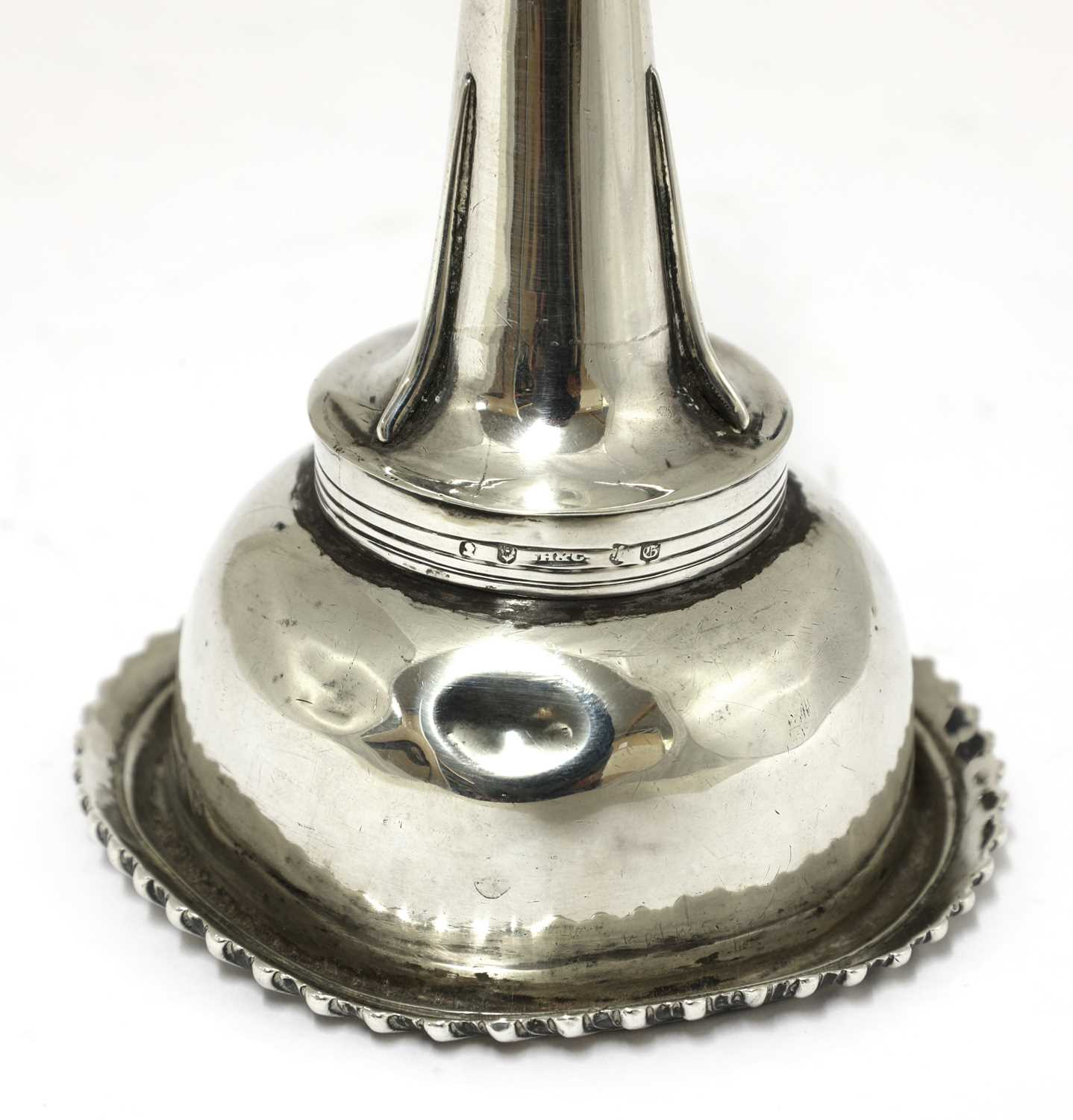 A George III Scottish wine funnel, - Image 2 of 16