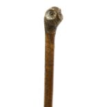 A Swaine & Adeney owl walking stick,