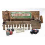 A Jaques croquet set,