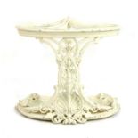 A Victorian Coalbrookdale cast iron stick stand,