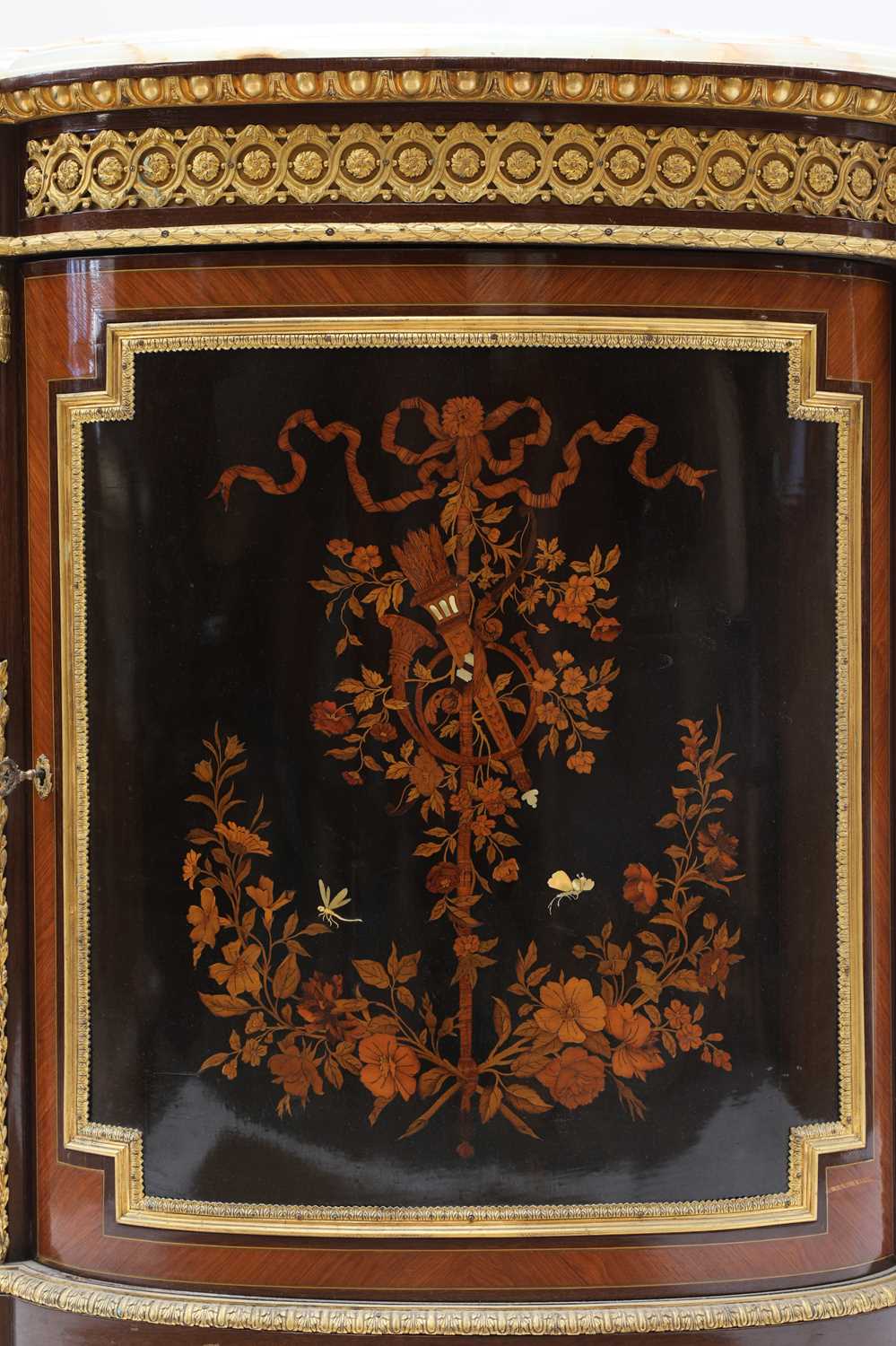 A French Napoleon III standing corner cabinet, - Image 4 of 25