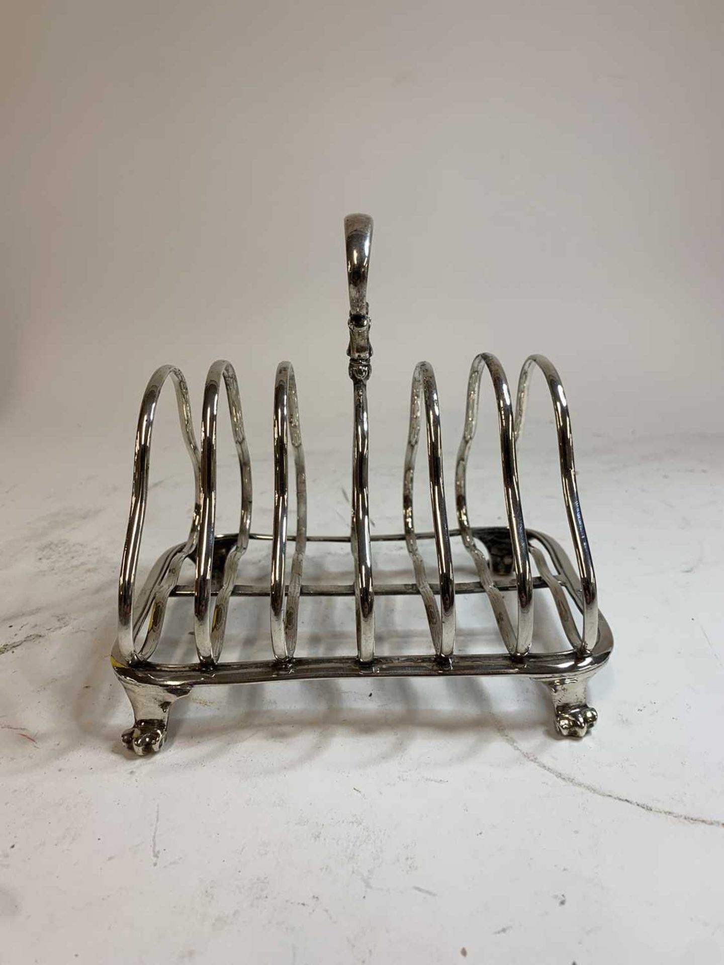 A Victorian six-division toast rack, - Image 5 of 11