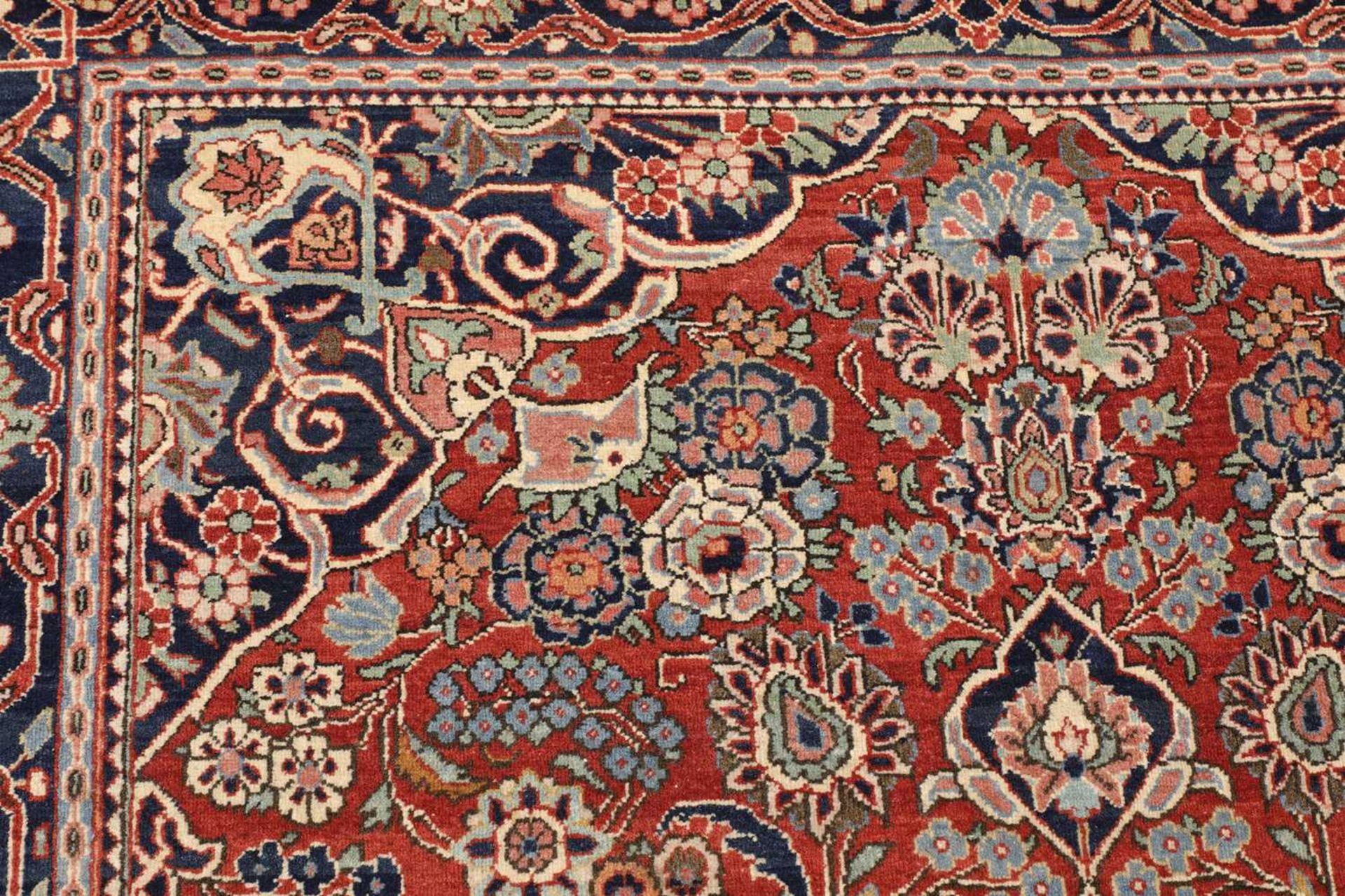 A pair of hand-knotted Persian rugs, - Image 5 of 10