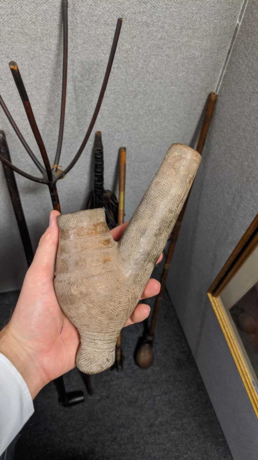 Four African pipes, - Bild 23 aus 23