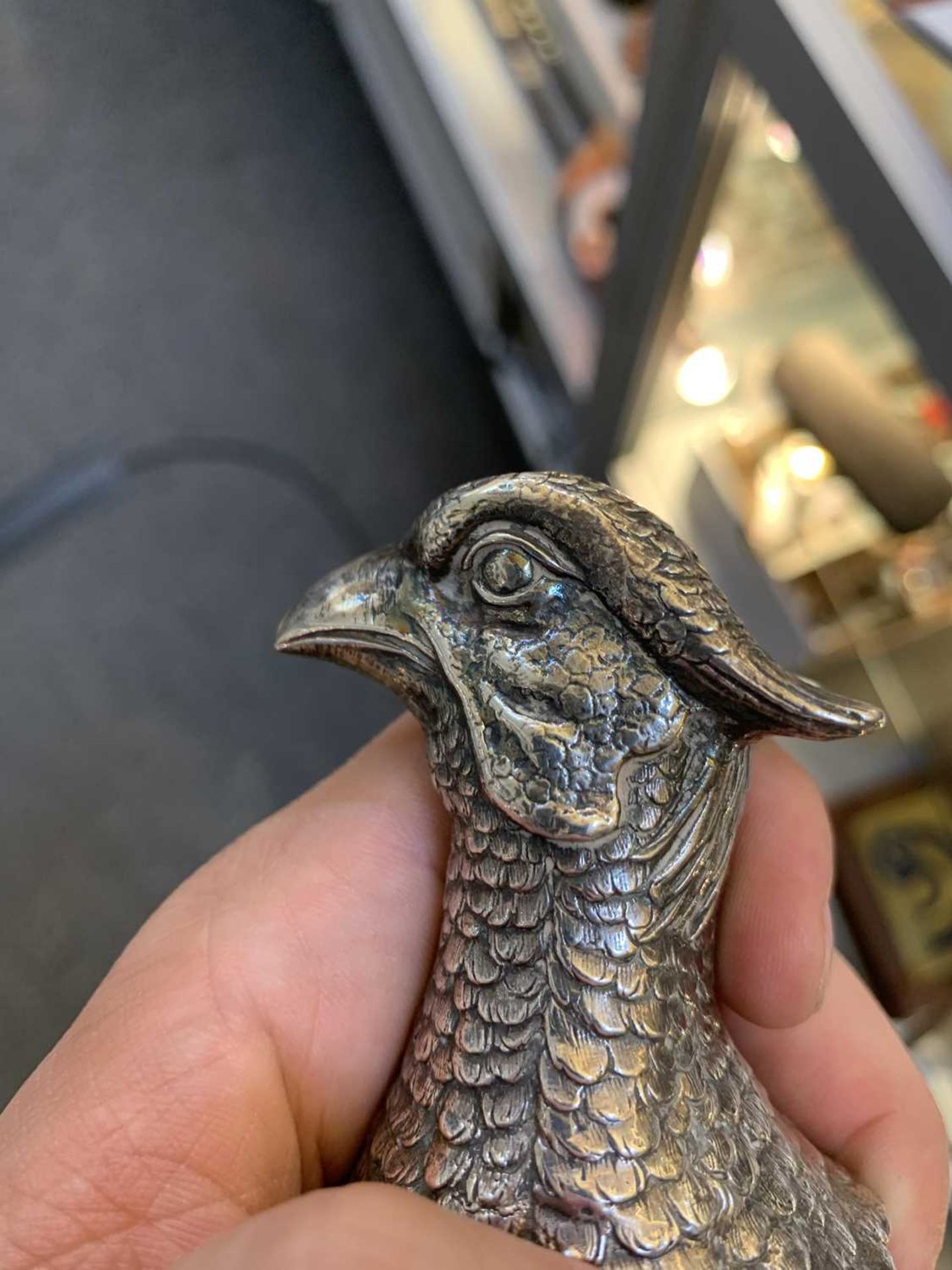 A Continental silver model of a woodcock, - Image 14 of 21