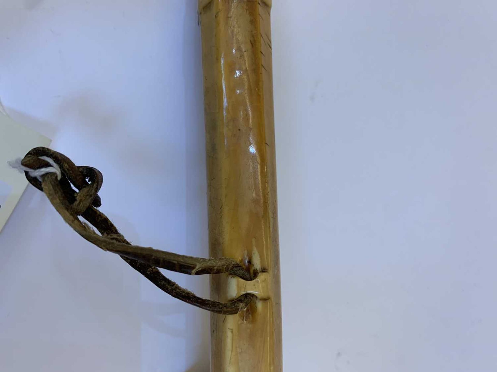 A rare mammoth ivory pipe, - Image 16 of 24