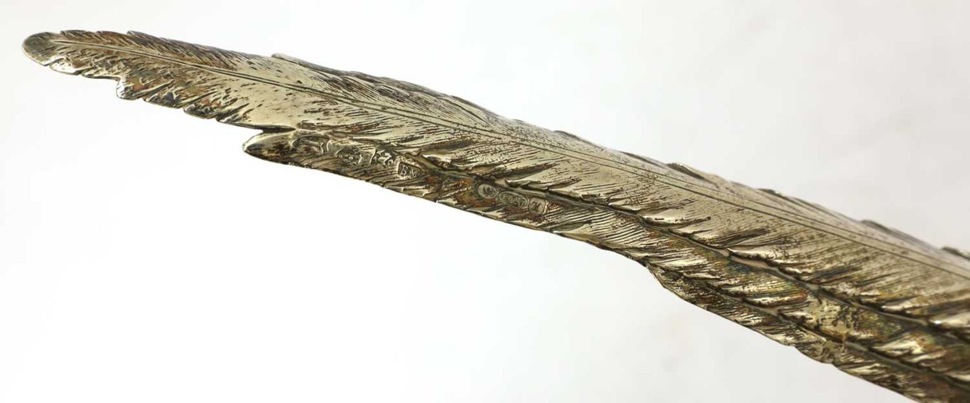 A large Continental silver model of a cock pheasant, - Bild 4 aus 15