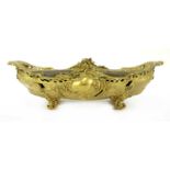 A French ormolu jardinière,