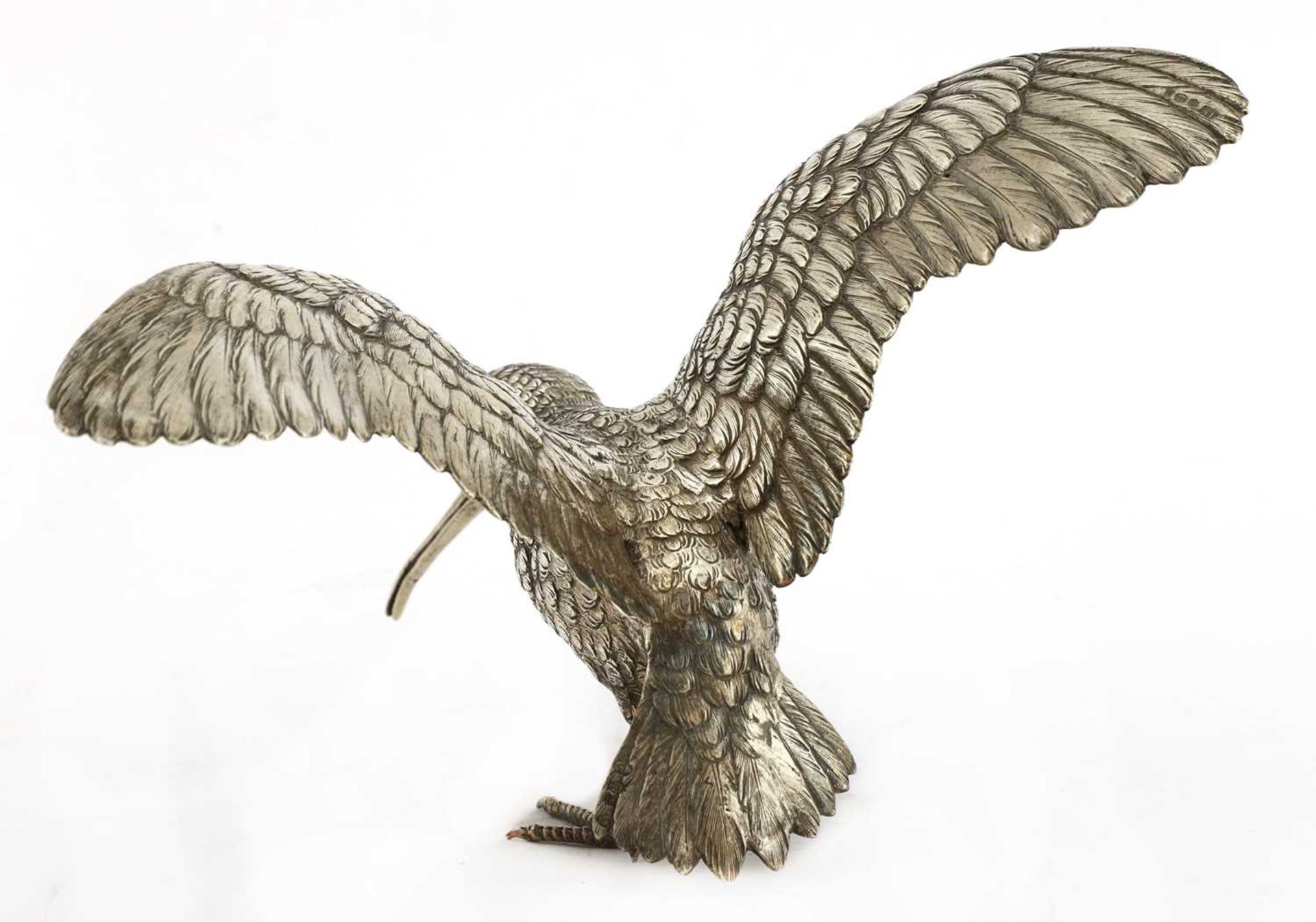 A Continental silver model of a woodcock, - Image 3 of 21