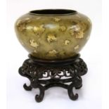 A Chinese gilt-bronze censer,