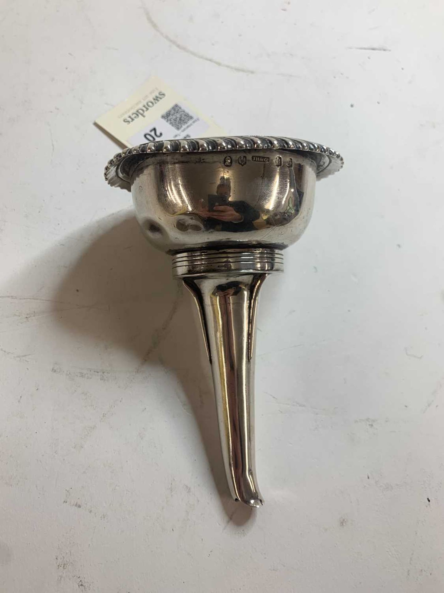 A George III Scottish wine funnel, - Bild 16 aus 16