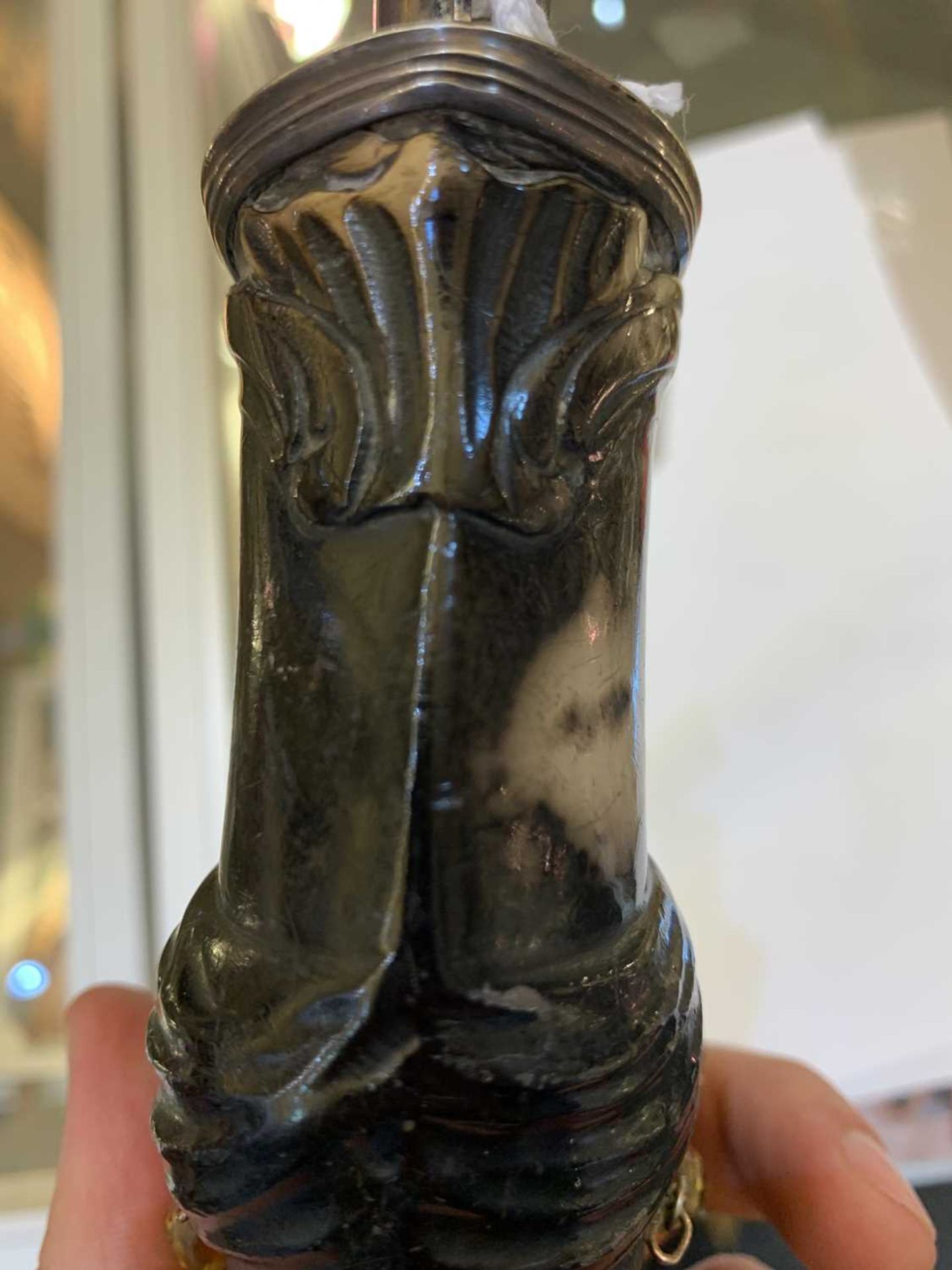 A fine Austrian carved wood end pipe, - Image 9 of 32