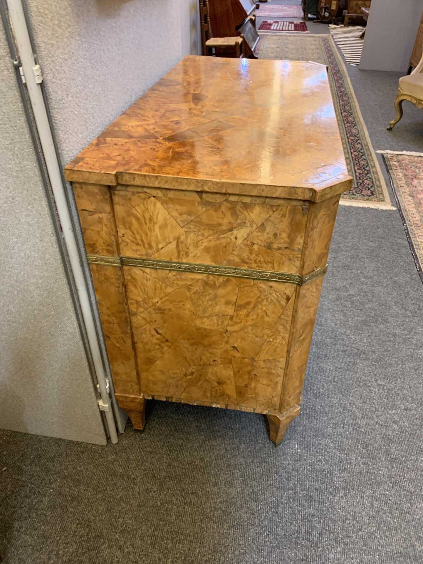 A Baltic burr walnut commode, - Image 14 of 22