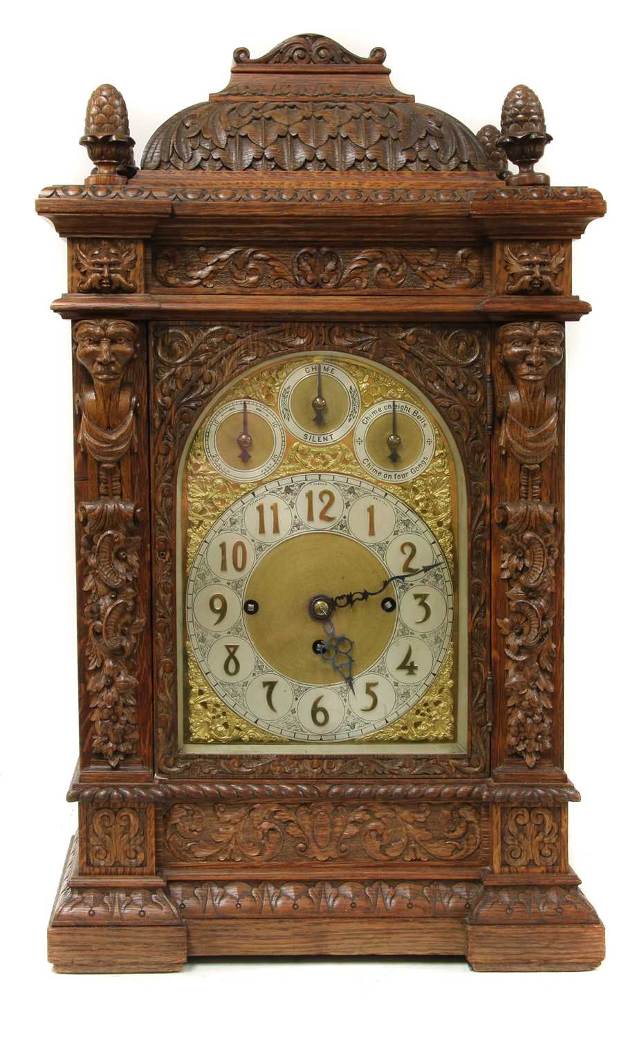 A musical bracket clock, - Image 4 of 6