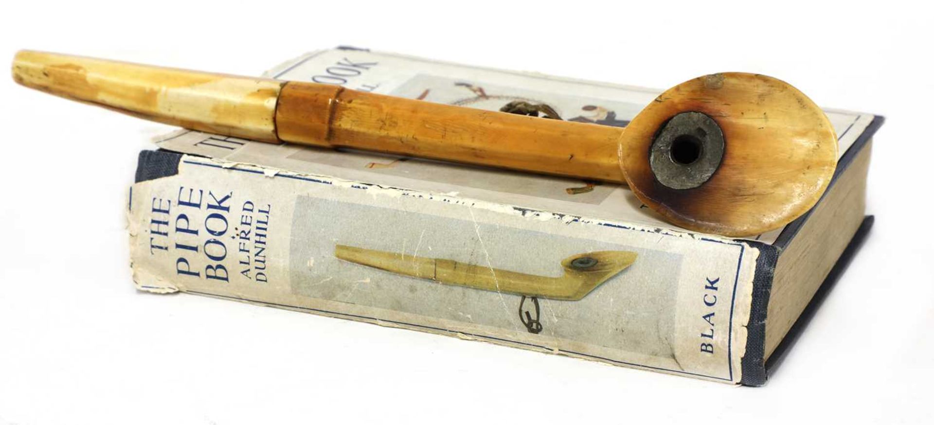 A rare mammoth ivory pipe, - Image 2 of 24