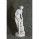 A Minton Parian figure,