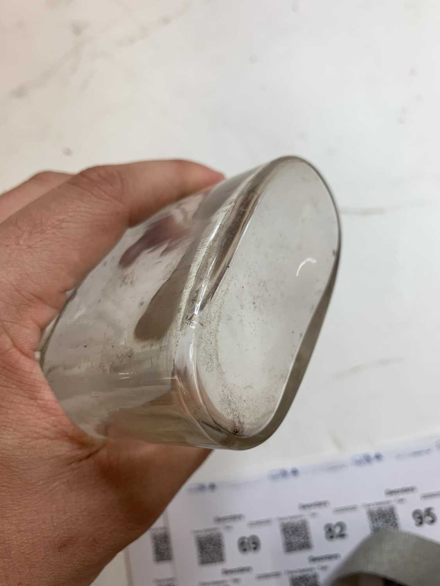 An Edwardian cut-glass and silver-mounted hip flask, - Bild 6 aus 21