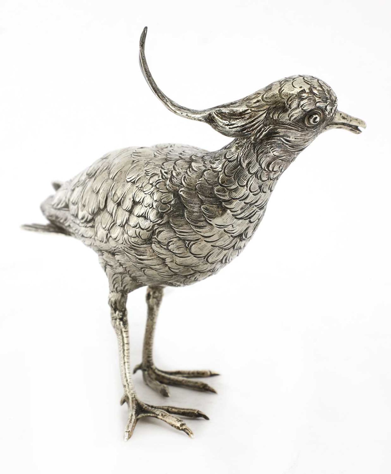 A Continental silver model of a lapwing, - Bild 2 aus 4