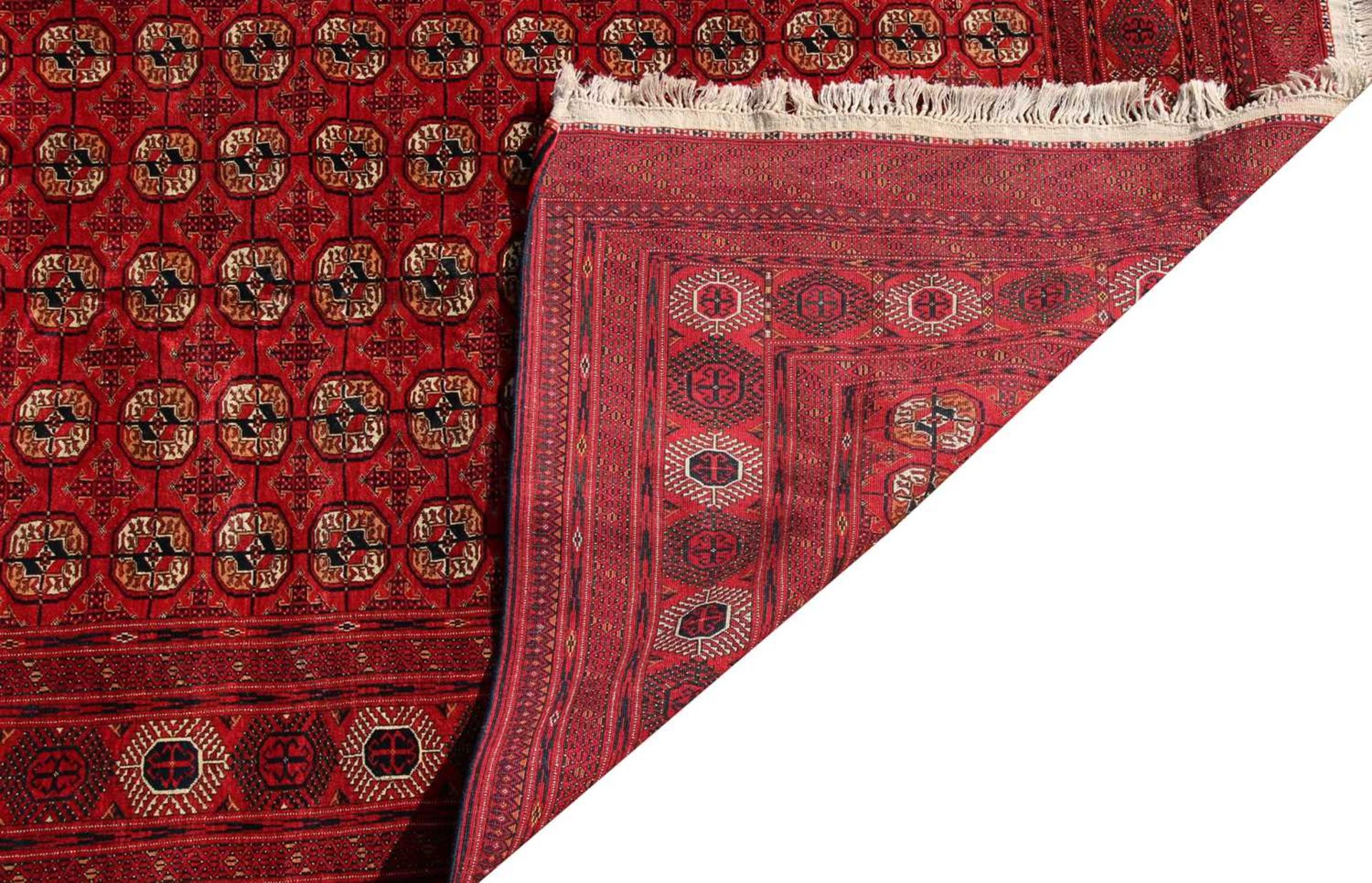 A Tekke Bokhara carpet, - Image 2 of 5