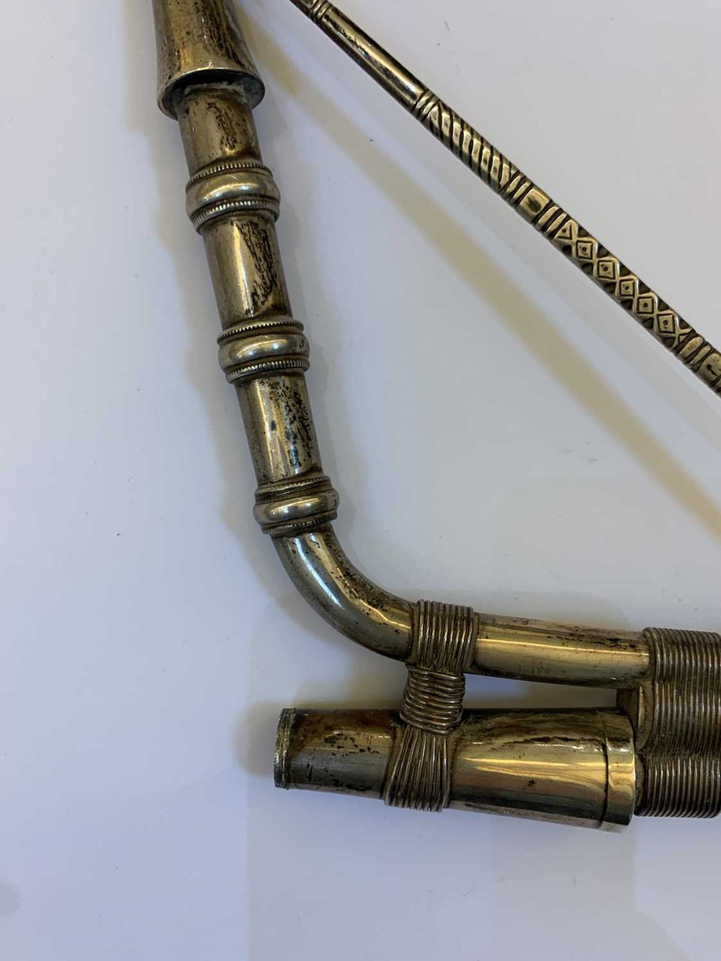 A silver water pipe, - Bild 16 aus 17