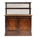 A Regency rosewood chiffonier,