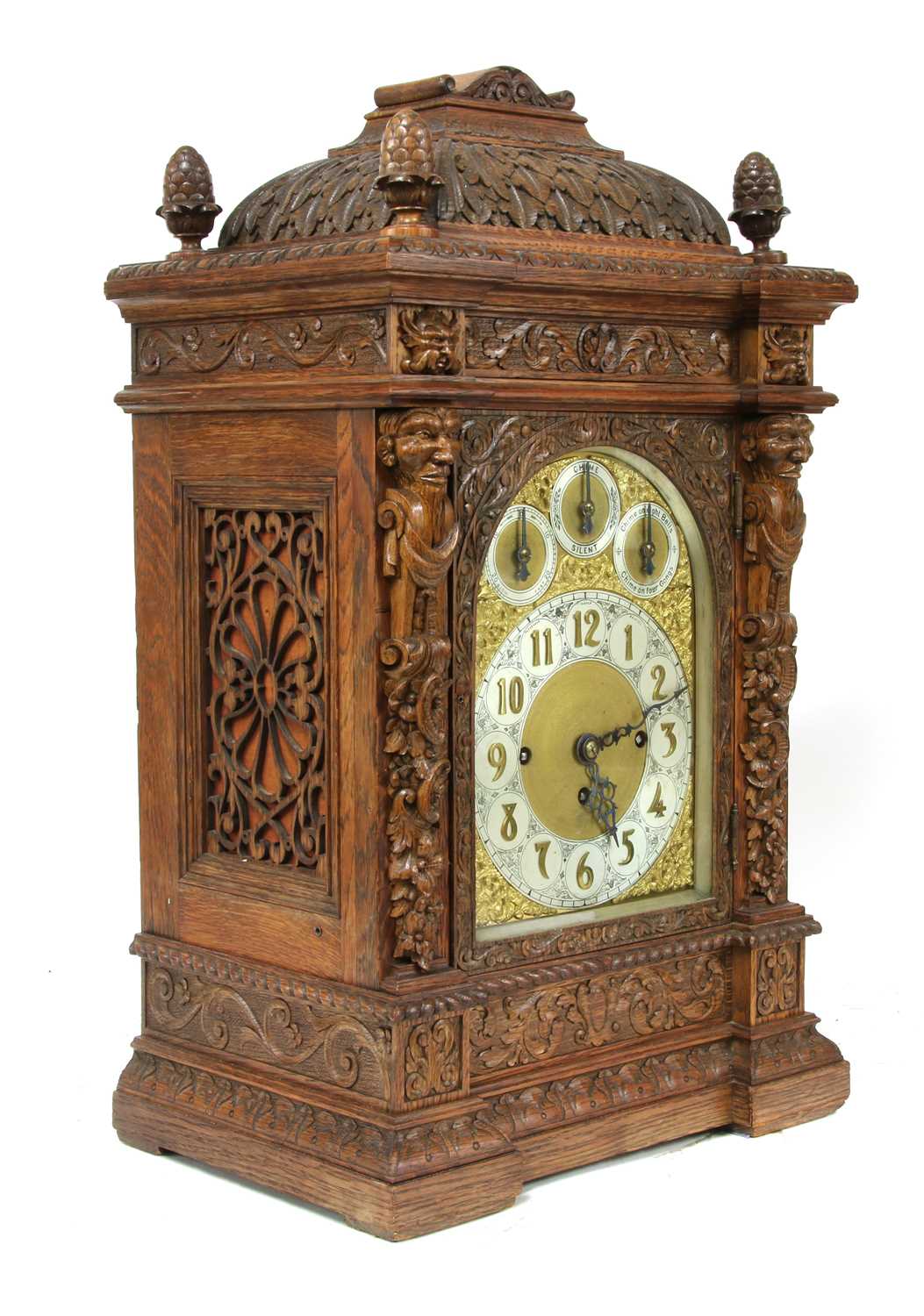 A musical bracket clock,