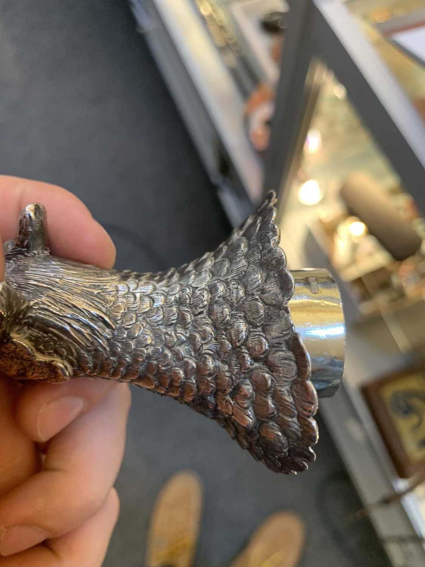 A Continental silver model of a woodcock, - Bild 11 aus 21