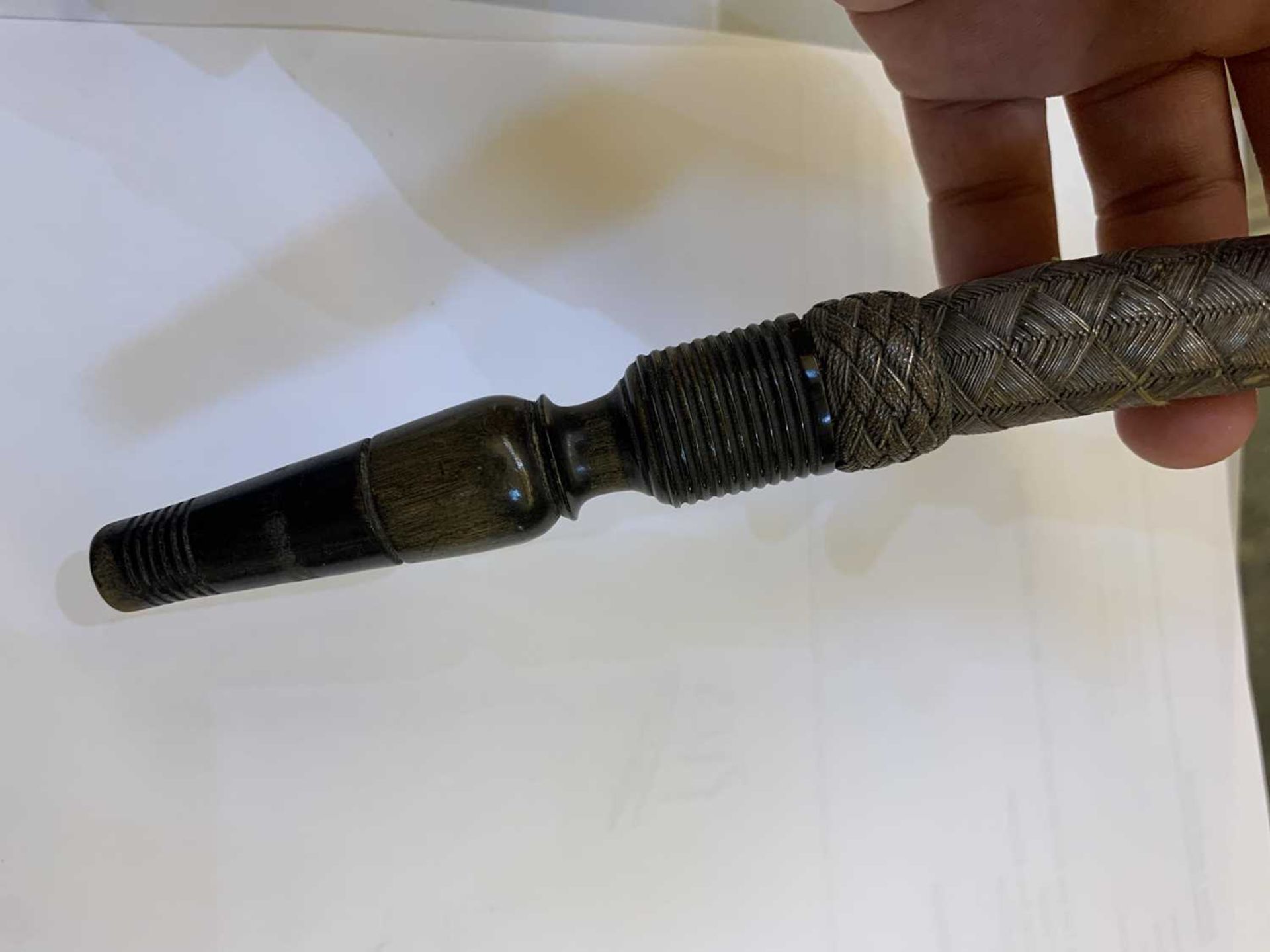 A fine Austrian carved wood end pipe, - Image 25 of 32
