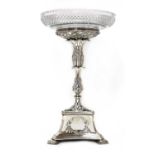 A Victorian silver epergne,