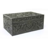 A Ceylonese ebony workbox,