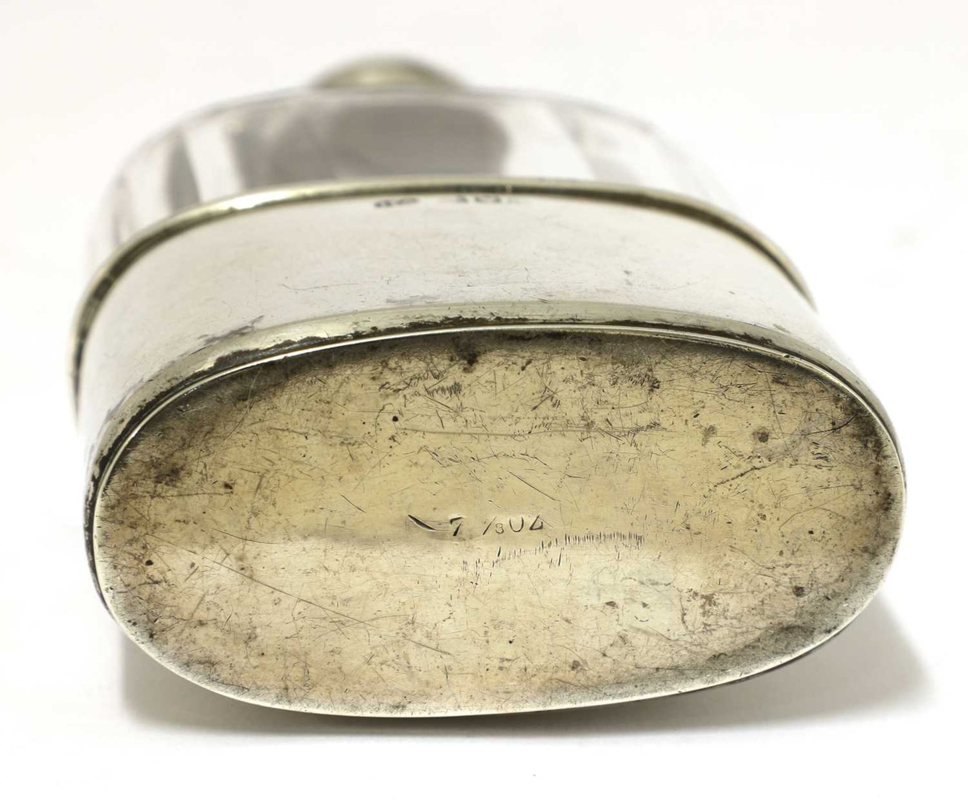 An Edwardian cut-glass and silver-mounted hip flask, - Bild 4 aus 21