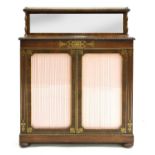 A Regency rosewood chiffonier,