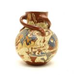 A C.H. Branham pottery vase,