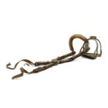 A 19th Chinese horse bridle