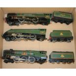 Three Hornby Dublo Locomotives and Tenders,