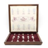 A cased set of ten Silver Jubilee Collectors Spoons,