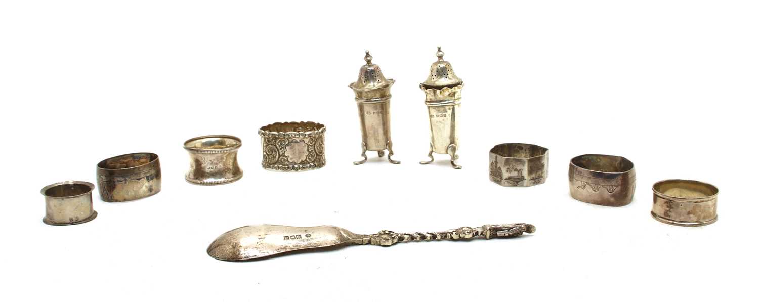 An Edwardian silver serving spoon, - Image 2 of 2