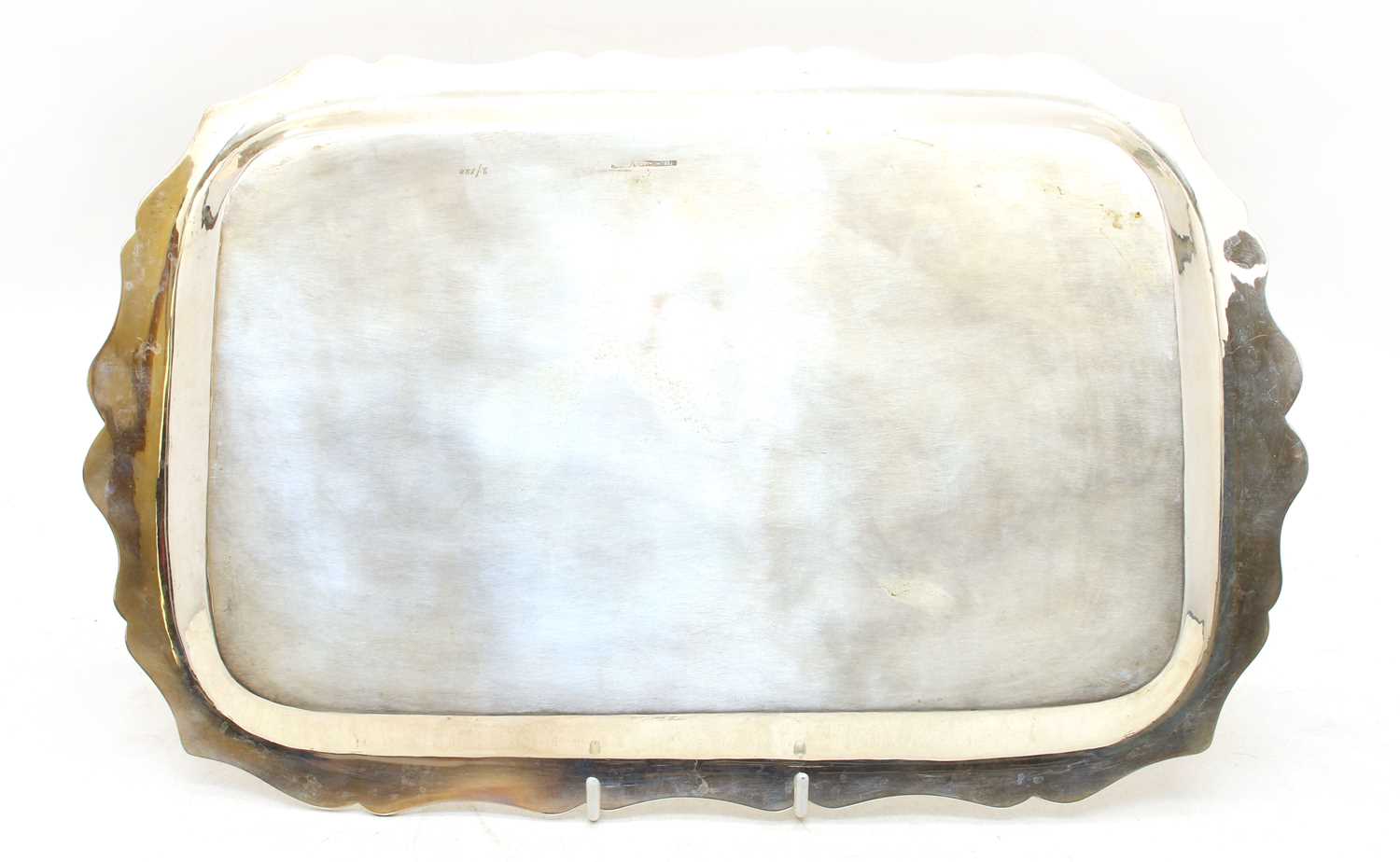 A Sterling silver tray, The Repulse Bay Hotel - Image 2 of 2