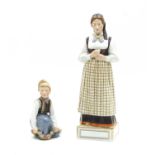 A Copenhagen porcelain figure,