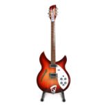 A 2010 Rickenbacker 330/12 Fireglo 12 string guitar,