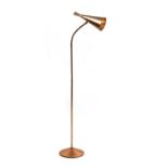 A floor lamp,