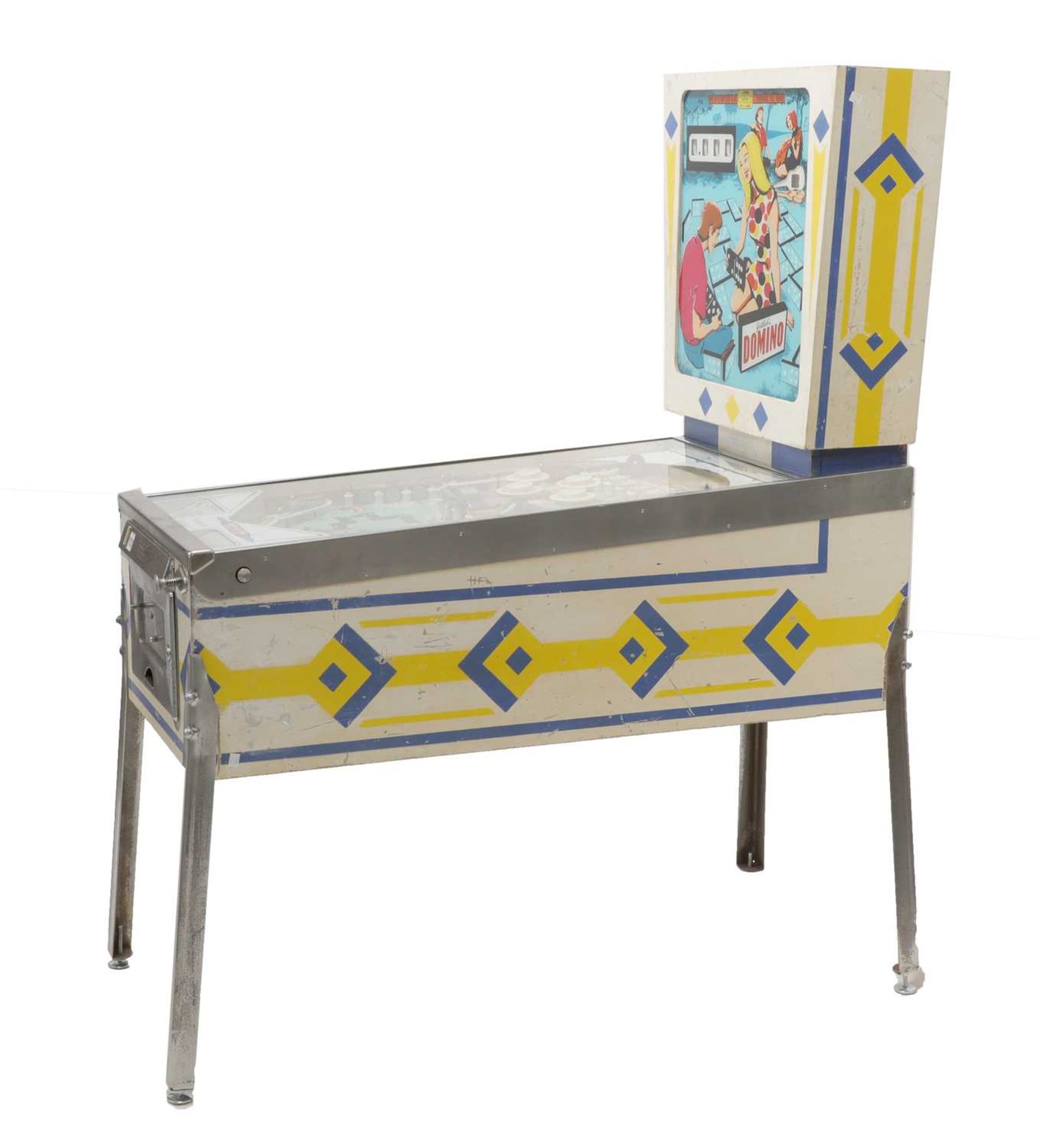 A Gottlieb's 'Domino' pinball machine, - Bild 2 aus 8