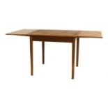 A Danish 'AM28' teak draw-leaf dining table,