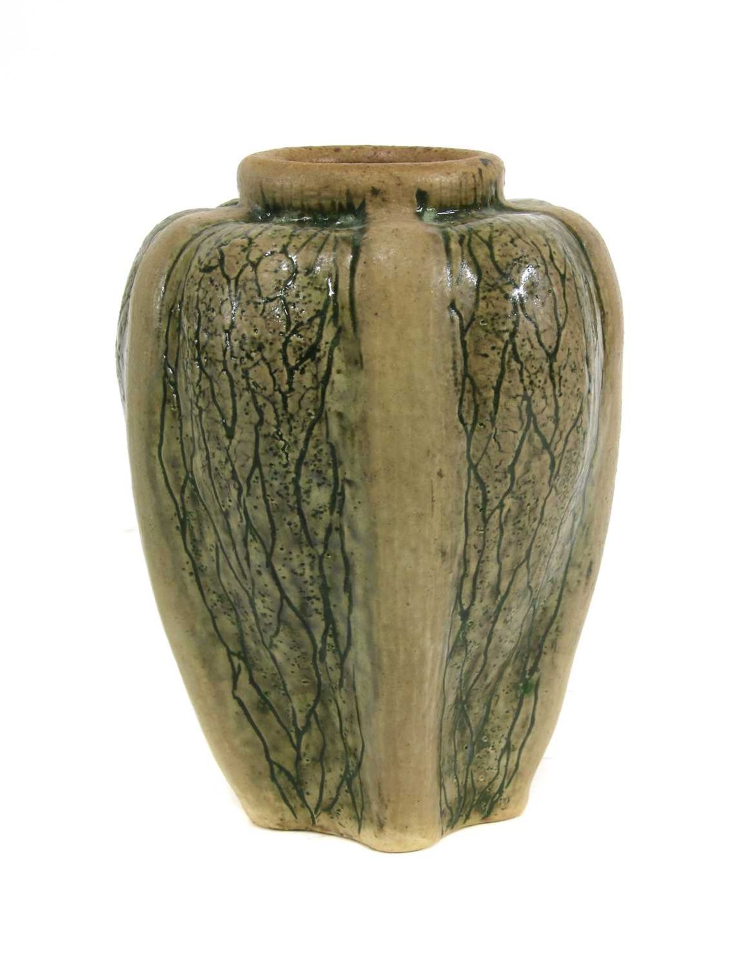 A Martin Brothers' stoneware gourd vase, - Bild 4 aus 9