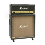 A Marshall JCM800 2203 Lead Series 100 watt guitar amplifier head,